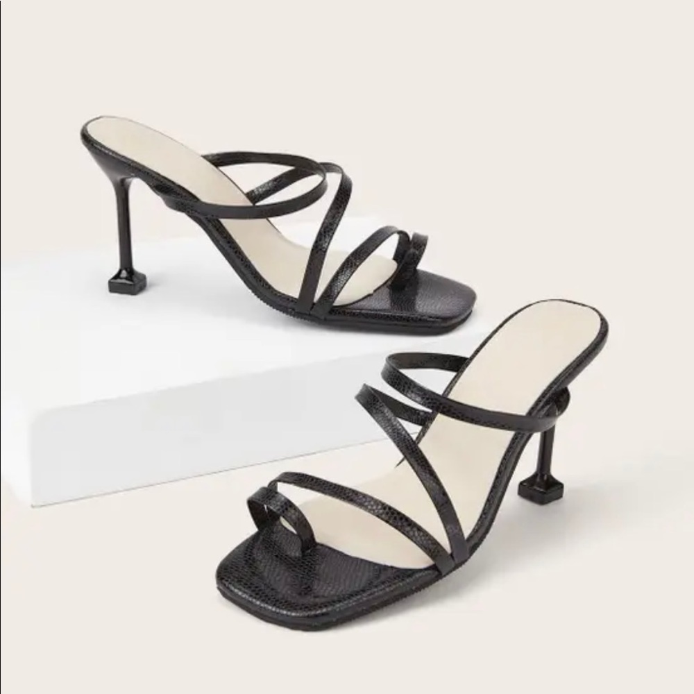 Black heels